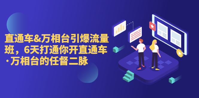 直通车+万相台引爆流量班，6天打通你开直通车·万相台的任督 二脉-91网创